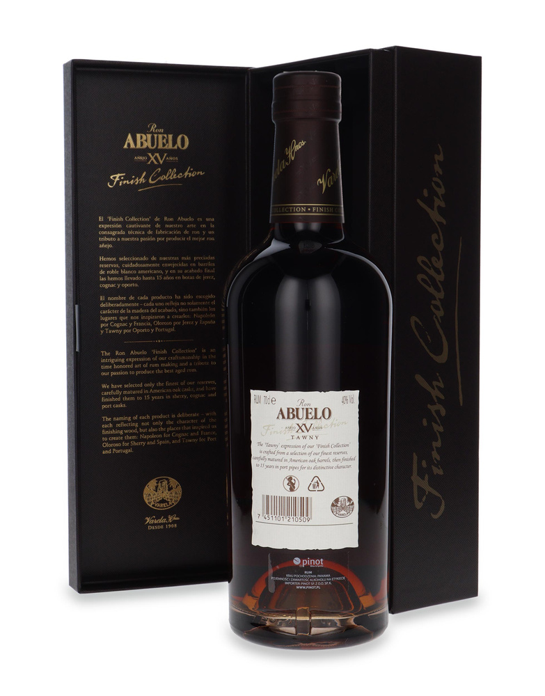 Ron Abuelo XV Tawny Cask Finish Rum /Panama/ 40% / 0,7l