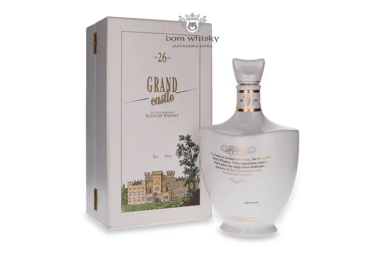 Grand Castle Scotch Whisky 26-letni (Bowmore) / 43% / 0,7l