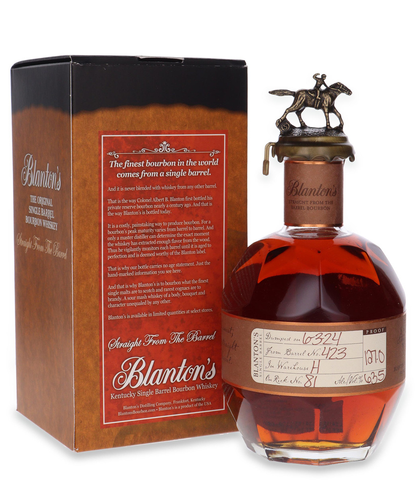 Blanton’s Straight from the Barrel / 63,5% / 0,7l
