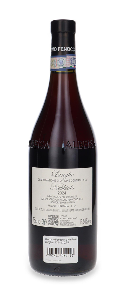 Giacomo Fenocchio Nebbiolo Langhe / 13,5% / 0,75l