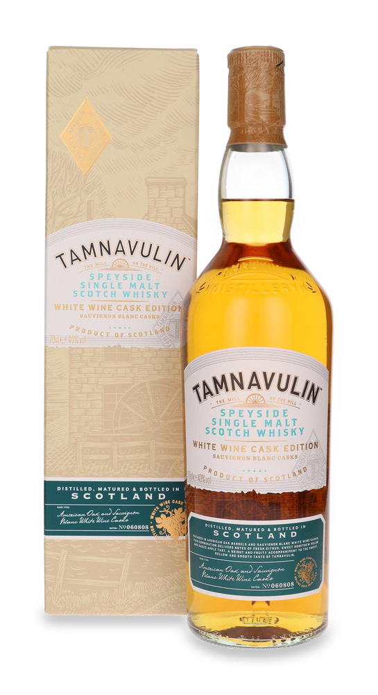 Tamnavulin White Wine Cask Edition, Sauvignon Blanc Finish / 40%/ 0,7l
