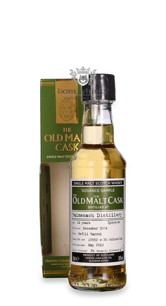 Balmenach 14-letni (D.2004, B.2019) Old Malt Cask / 50%/ 0,2l