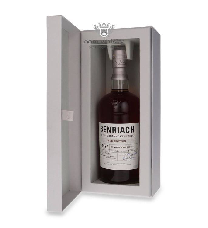 BenRiach 23-letni (D.1997, B.2020) Virgin Wood Barrel / 51,6%/ 0,7l