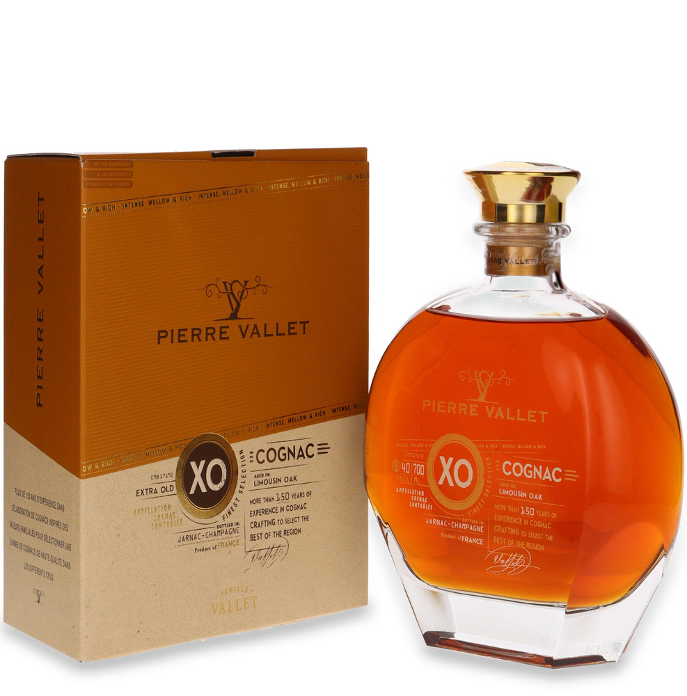Cognac Pierre Vallet XO / 40% / 0.7l