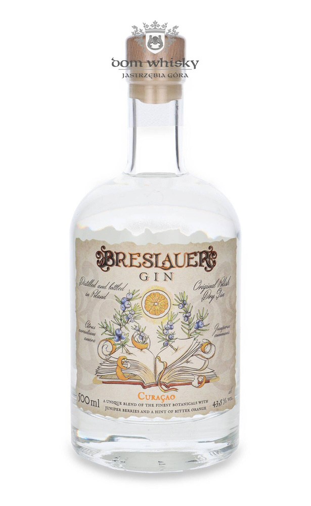 Breslauer Curacao Gin / 43,5% / 0,5l