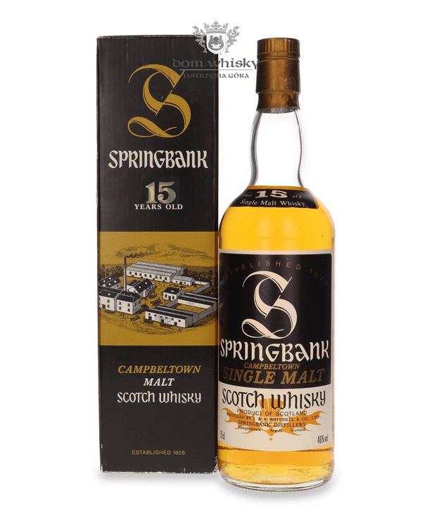 Springbank 15-letni (Bottled 1980s) / 46% / 0,75l