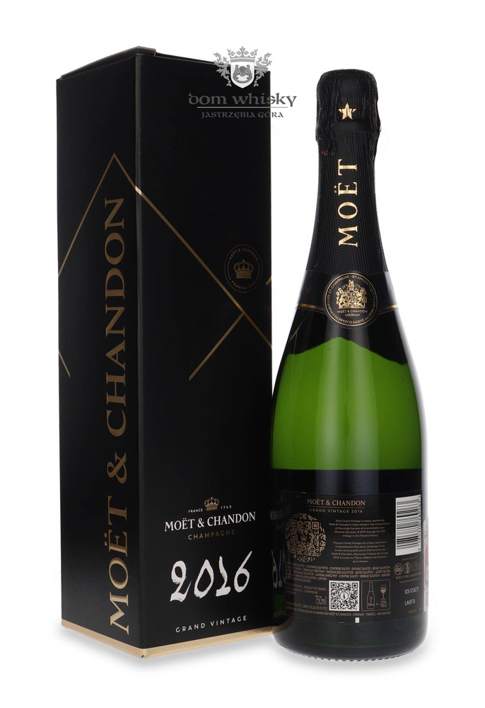 Moet &amp; Chandon Grand Vintage Champagne 2016 / Box / 12.5% ​​/ 0.75l