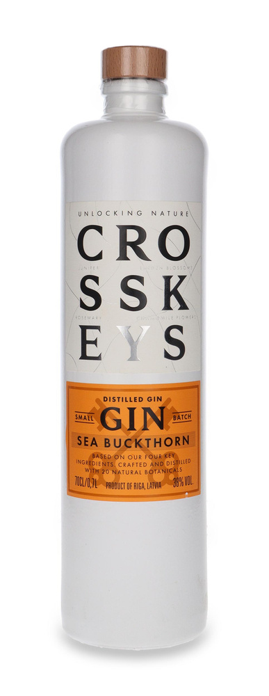 Cross Keys Sea Buckthorn Premium Craft Gin / 38% / 0,7l