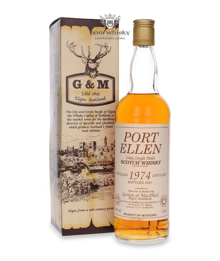 Port Ellen 1974 (Bottled 1991) Gordon &amp; MacPhail / 40%/ 0.7l