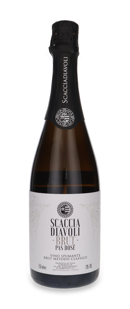 Scacciadiavoli Spumante Brut Metodo Classico / 13% / 0.75 L