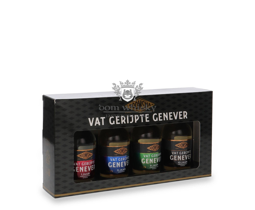 Boomsma Vat Gerijpte Genever Set 4x 0.05l