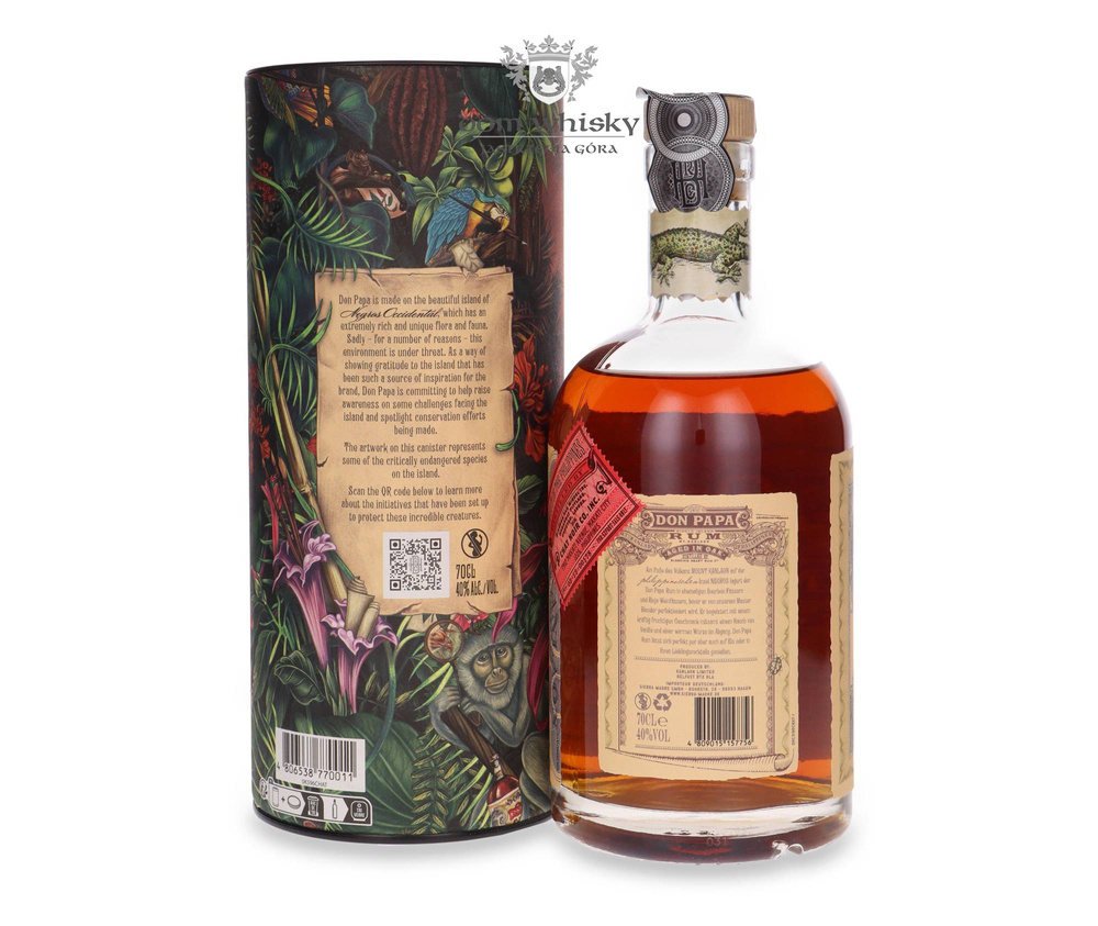 Don Papa Rum Art Canister / 40% / 0.7l