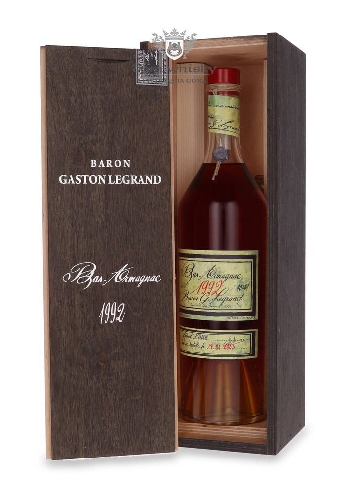 Armagnac Baron Gaston Legrand 1992 / 40% / 0,7l