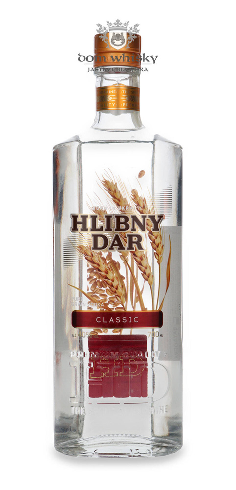 Vodka Hlibny Dar Classic / 40% / 0.7l