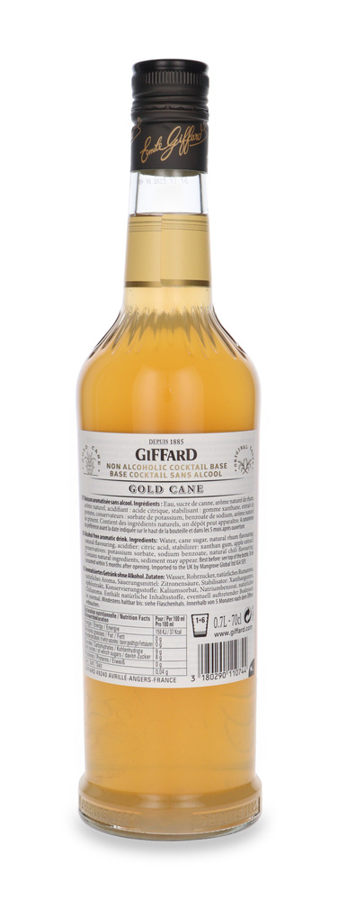 Baza do koktajli Giffard Gold Cane 0% 0,7L