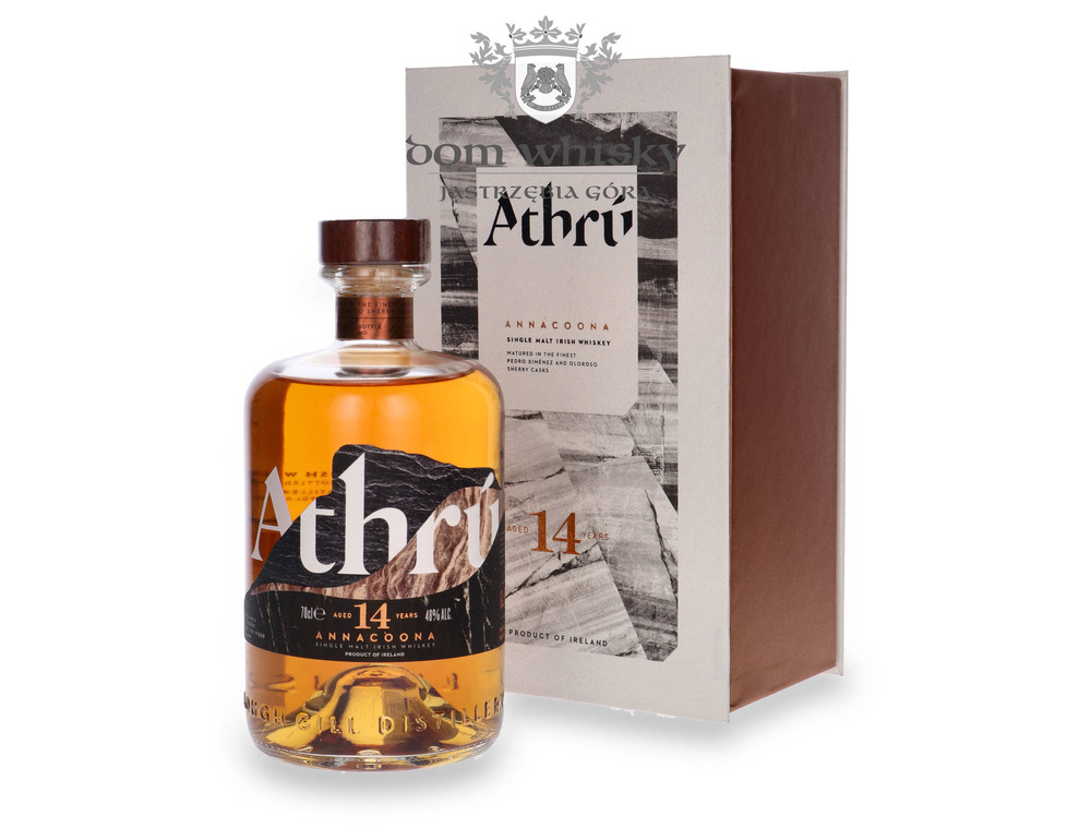 Athrú Annacoona 14-letnia Irish Single Malt Whiskey Oloroso and PX Sherry Finish / 48% / 0,7l	