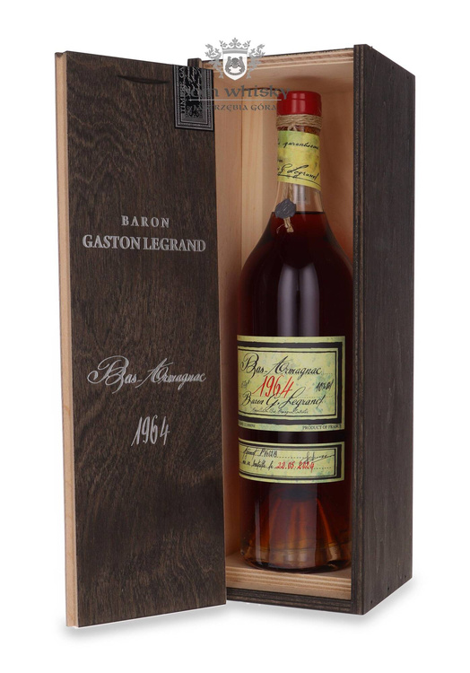 Armagnac Baron Gaston Legrand 1964 ( Bottled 2024) / 40% / 0,7l