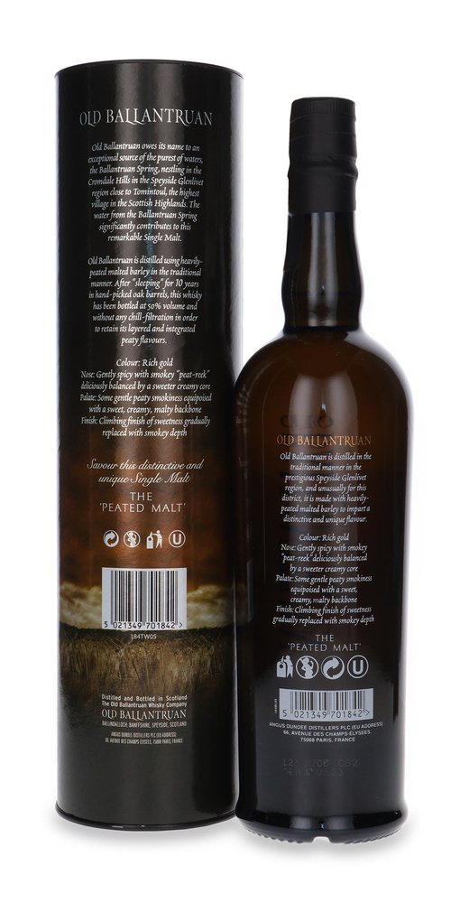 Old Ballantruan ‘The Peated Malt’ 10-letni / 50%/ 0,7l