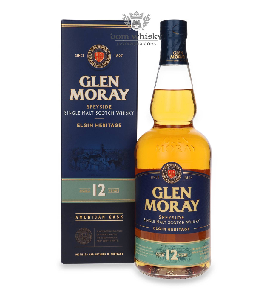 Glen Moray 12-year-old American Cask /40% / 0.7l