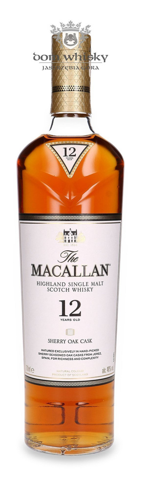 Macallan 12-letni (Matured in Sherry Casks) / Bez opakowania/ 40% / 0,7l
