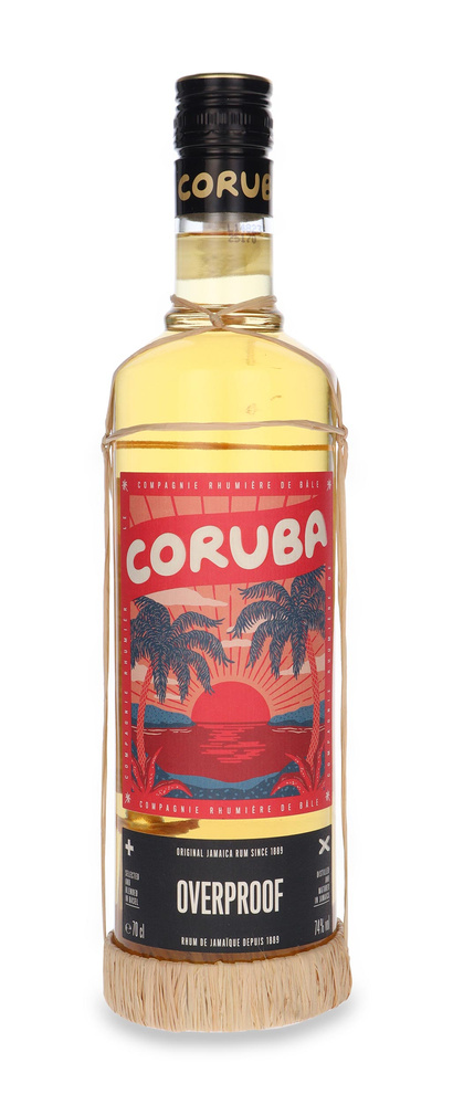 Coruba Overproof Jamaica rum / 74% / 0.7l