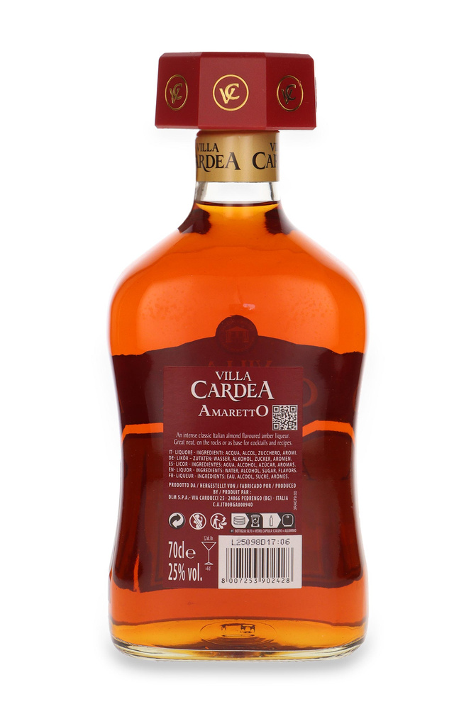 Villa Cardea Amaretto Liquore / 25% / 0,7l