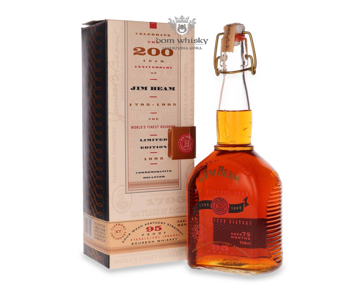 Jim Beam 200th Anniversary Edition 1795-1995 / 47,5%/ 0,75l