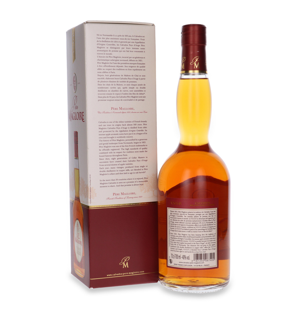 Calvados Pere Magloire VSOP Pays D'auge /carton/ 40% / 0.7l