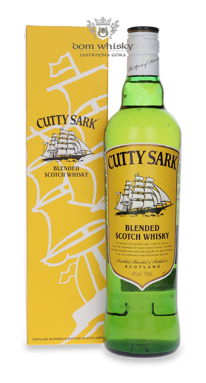 Cutty Sark Blended Scotch Whisky / karton / 40%/ 0,7l