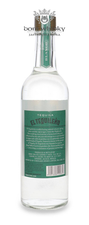 Tequila El Tequileno Blanco Agave Azul / 38% / 0,5l