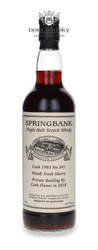 Springbank 1993 (Bottled 2018) Private Bottling Cask # 341 / 57.7%/ 0.7l