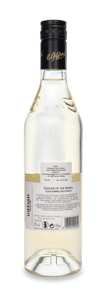 Giffard Ginger of the Indies (Premium) bar liqueur /25%/0.7l