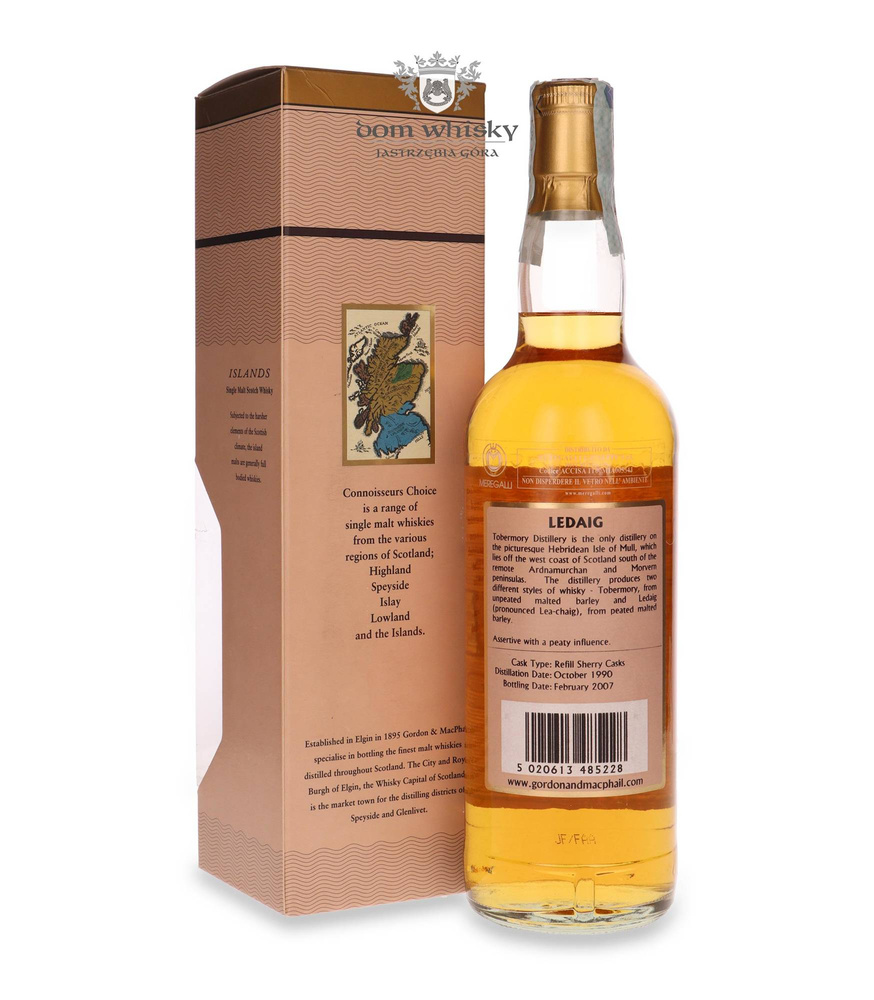 Ledaig 1990 (Bottled 2007) Connoisseurs Choice / 43% / 0.7l