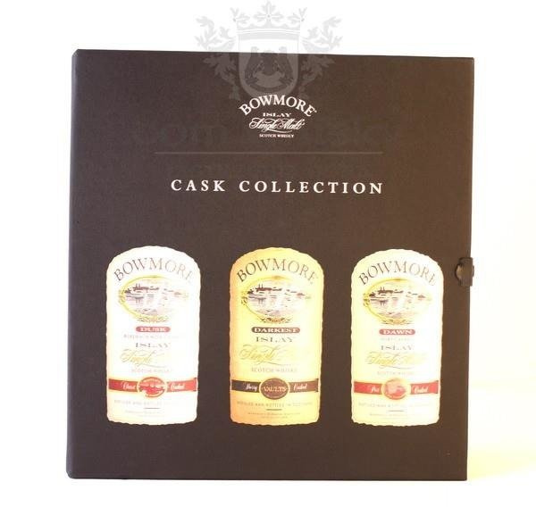 Bowmore Cask Collection (Dusk, Darkest, Dawn) / 43-51.5% / 3x0.2l