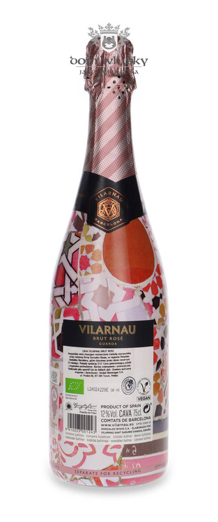 Cava Vilarnau Barcelona Rose Delicat Brut Organic / 12% / 0,75l