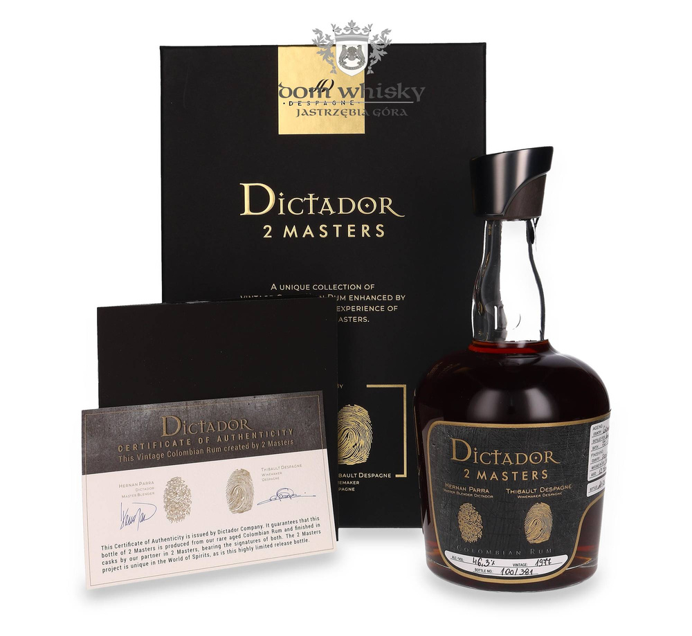 Dictador 2 Masters Despagne 1977 Edition 2019 40-letni / 46,3% / 0,7l