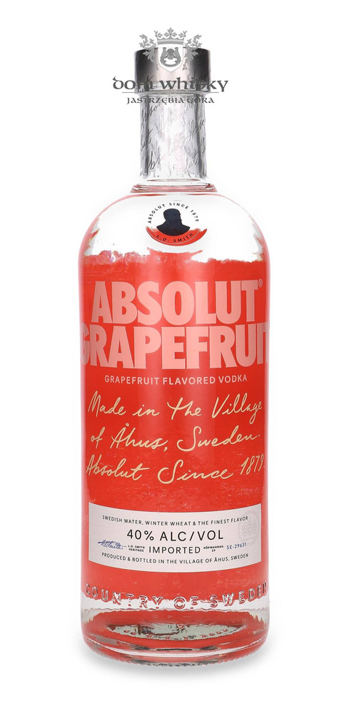 Absolut Grapefruit Vodka / 40% / 1.0l