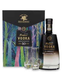 Wódka Bimber Wheat Small Batch Edition 2024 + 2 kieliszki / 50% / 0,7l
