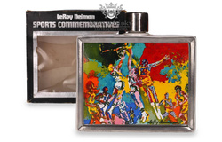 LeRoy Neiman Basketball Sports Commemoratives Satinwood Whiskey Decanter/43%/0.75l