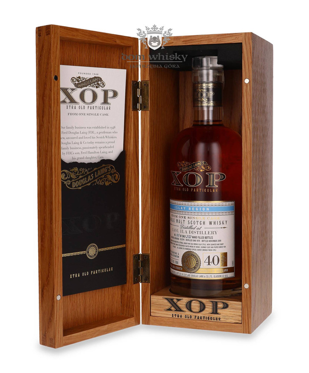 Caol Ila 40-letni (D.1979, B.2019) Douglas Laing’s XOP / 50,1% / 0,7l