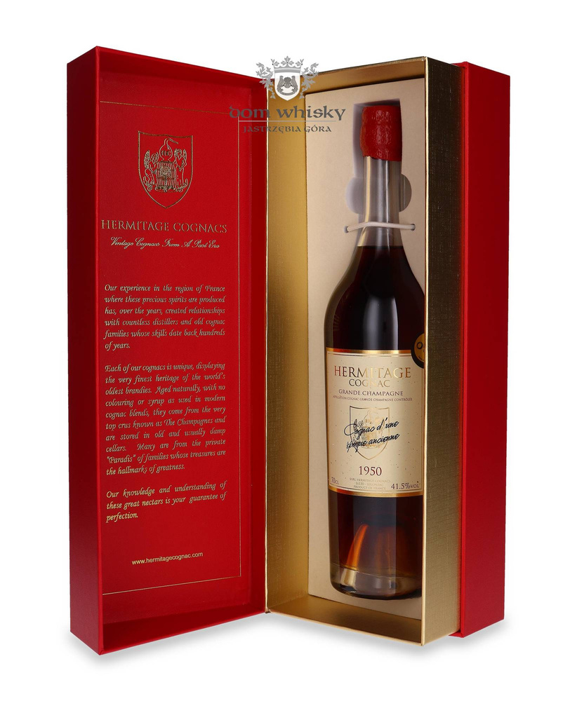 Cognac Hermitage 1950 Grande Champagne / 41.5% / 0.7l