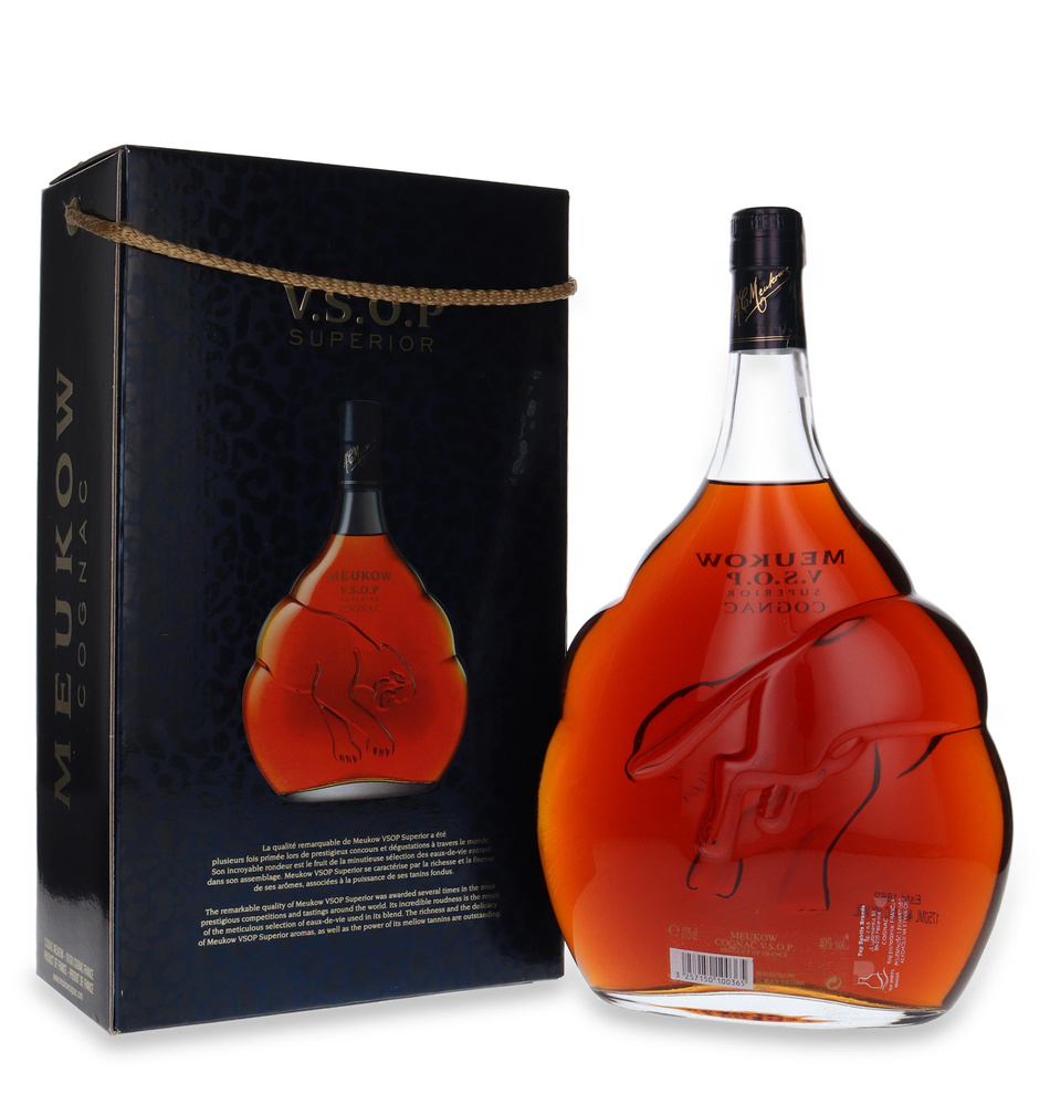 Cognac Meukow V.S.O.P Superior / 40% / 1,75l