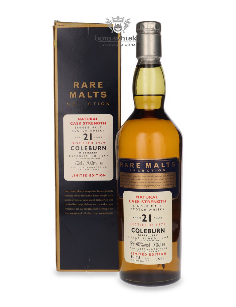 Coleburn 21-letni (D.1979, B.2000) Rare Malts / 59,4% / 0,7l