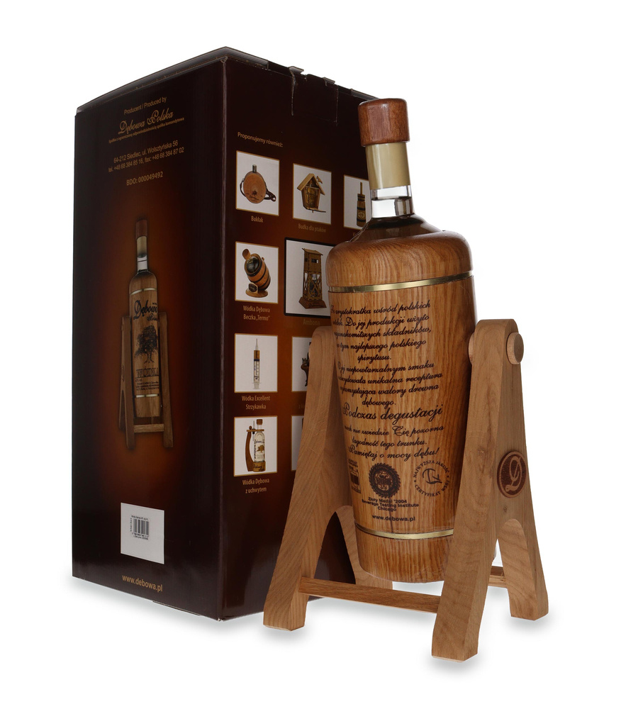 Wódka Dębowa Polska Extra Huśtawka / 40% / 1,0l
