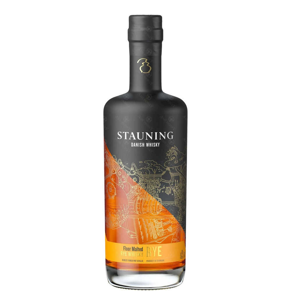 Stauning Danish Rye Whiskey / 48%/ 0.7l