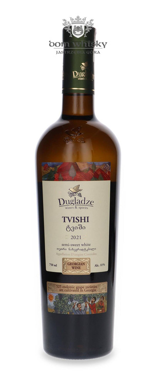 Dugladze Tvishi Semi-Sweet White 2021 / 11%/ 0,75l