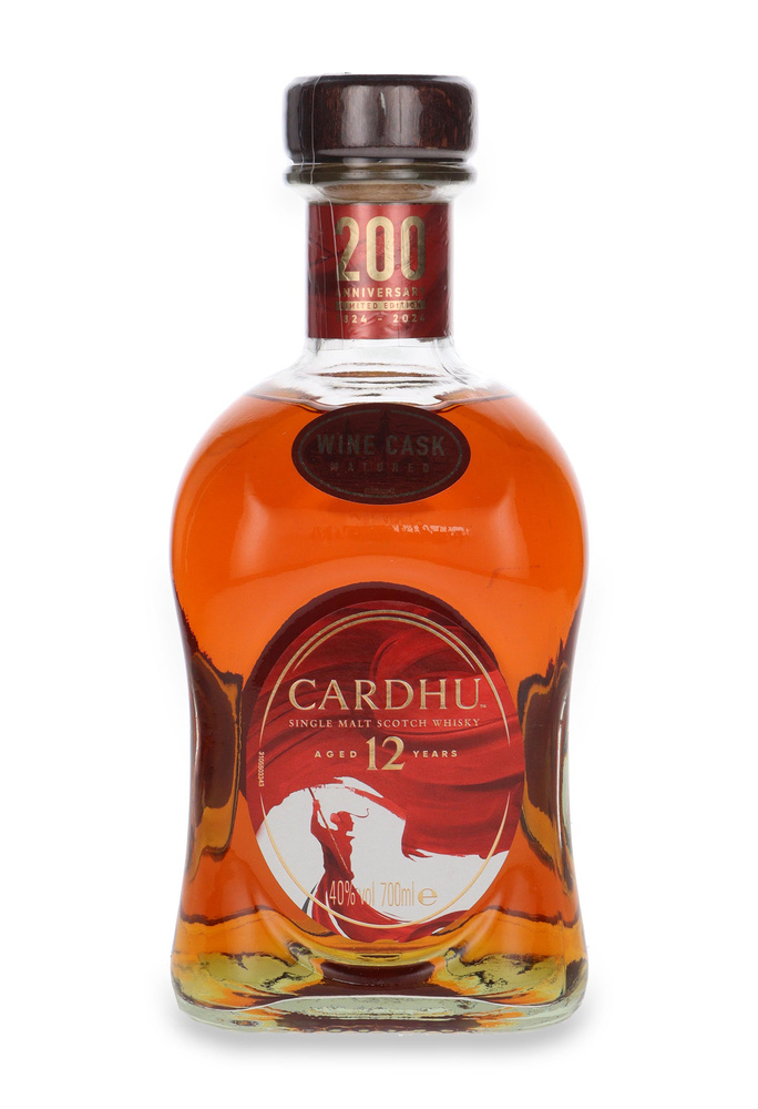 Cardhu 12-letni Wine Cask 200th Anniversary /bez opakowania / 40% / 0,7l