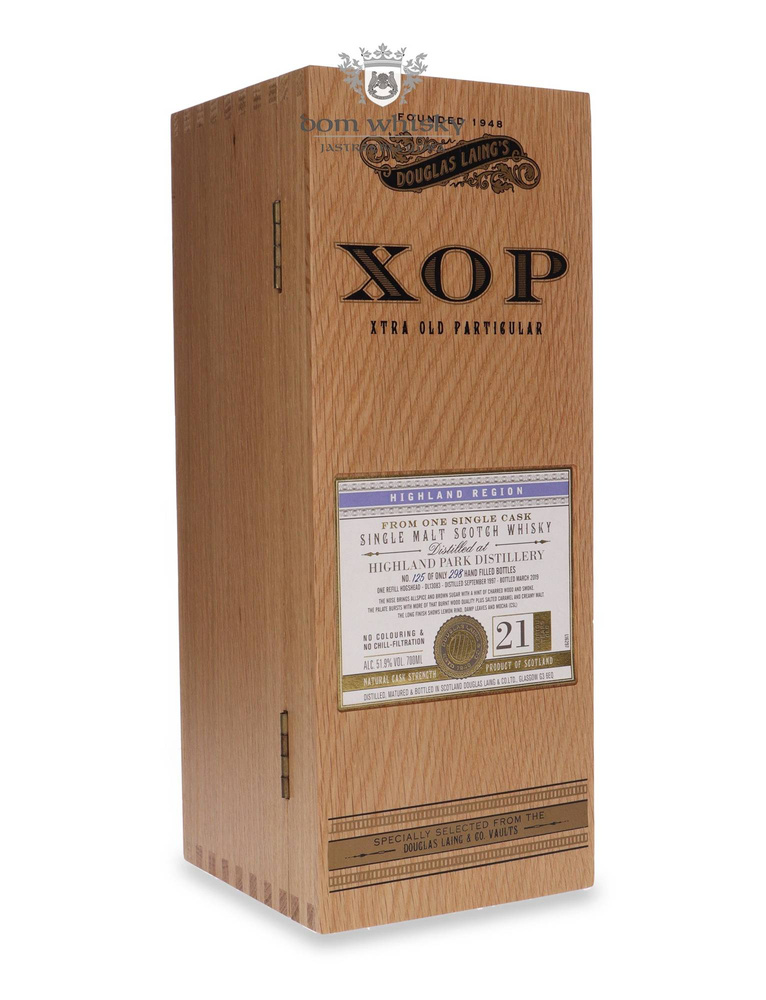 Highland Park 21-year-old (D.1997, B.2019) Douglas Laing's XOP / 51.9% / 0.7l