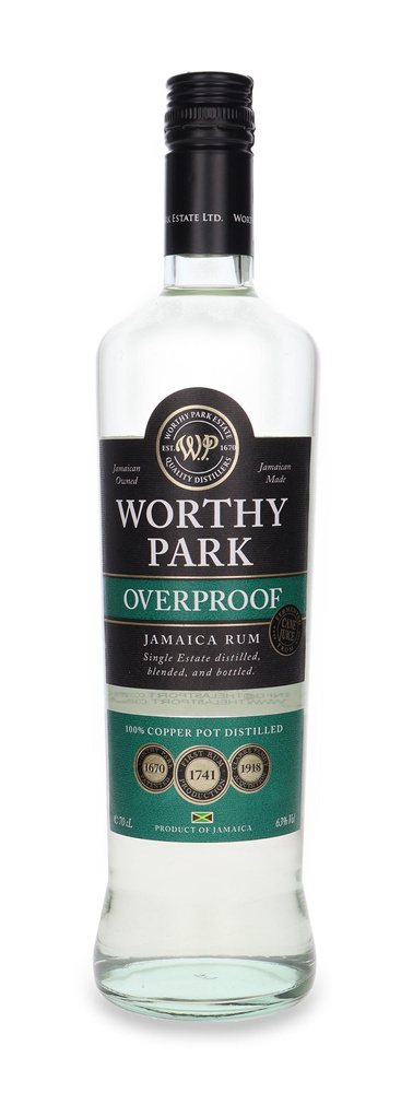 Worthy Park Overproof Rum (Jamaica) / 63% / 0.7l