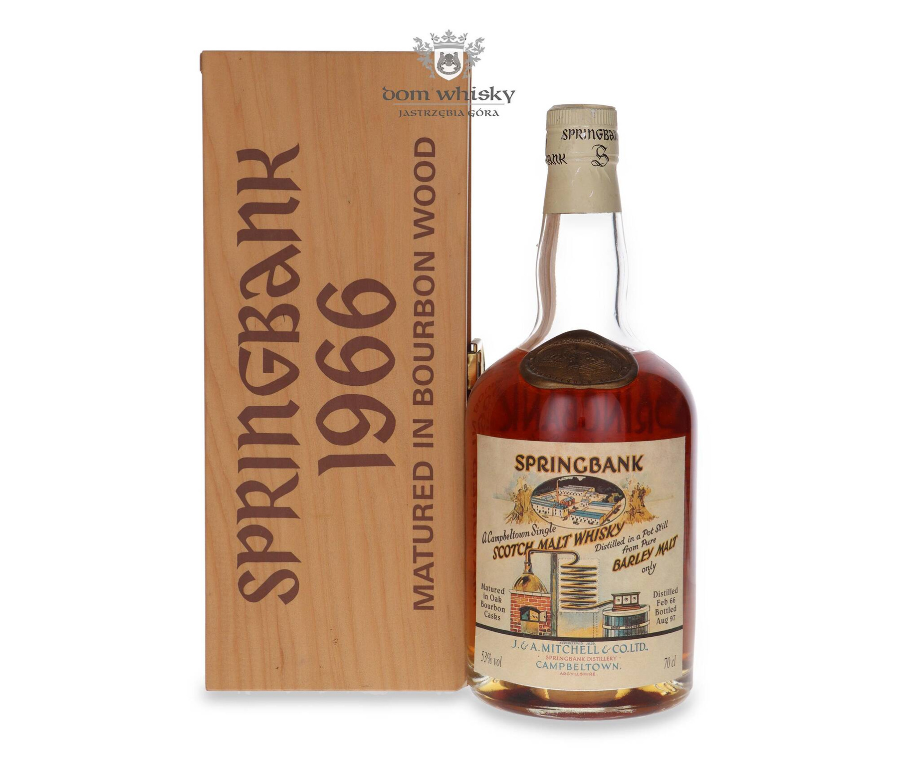 Springbank 1966 Local Barley 53% 0.7l | Bourbon Cask Whisky